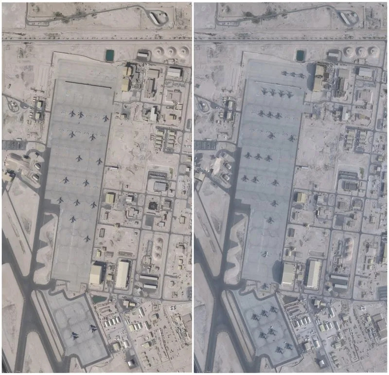 Satelitske slike: SAD premestile Patriot sisteme u HEMTT kamione na bazi Al-Udeid dok rastu tenzije s Iranom