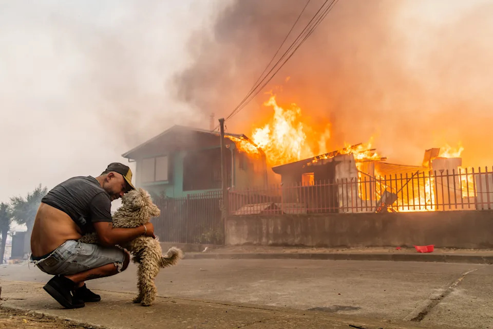 Study: Human-Caused Warming Made Devastating Wildfires In Chile And Argentina Far More Likely