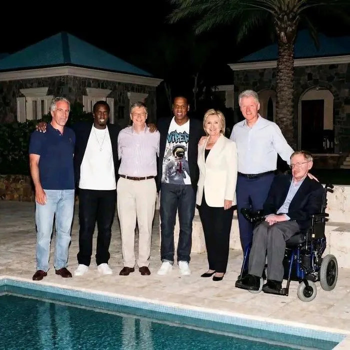 Provera činjenica: Fotografija iz 2006. sa Epsteinom i svetskim poznatim ličnostima je lažna — nastala pomoću Google AI (SynthID)