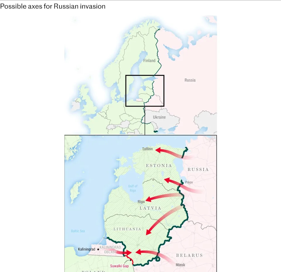 NATO Će Izvesti Udare Duboko U Rusiju Ako Putin Napadne Baltičke Države, Kaže Estonija