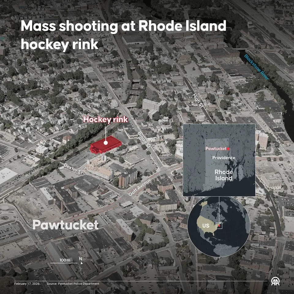 Suspect Identified After Pawtucket High School Hockey Shooting; Two Dead, Three Critically Injured