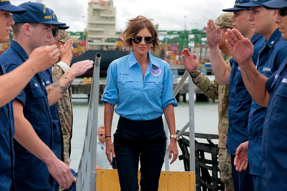 Noem’s Early Orders and Migrant Flights Strain Ties With the U.S. Coast Guard, Officials Say