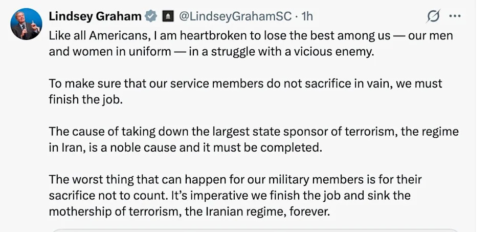 MAGA Faces Backlash Over Tone-Deaf Reactions To Deaths Of U.S. Service Members In 'Operation Epic Fury'