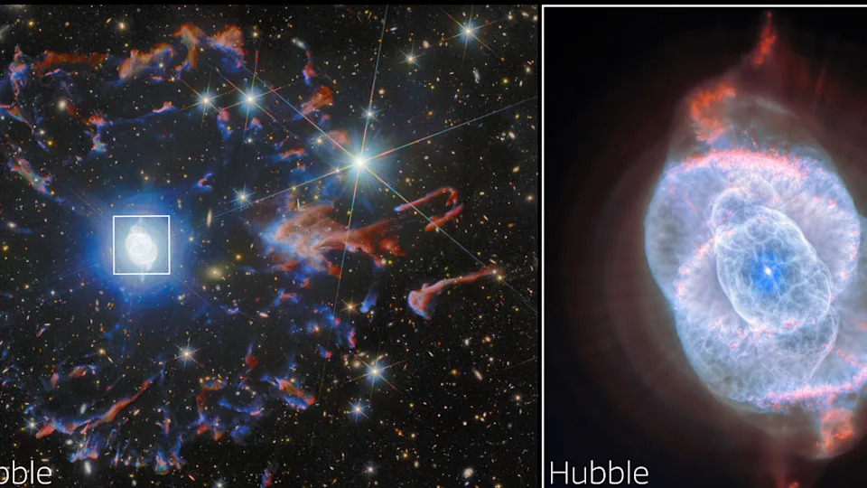 Zapanjujući detalji: Hubble i Euclid otkrivaju Nebulu 'Mačje oko' (NGC 6543)
