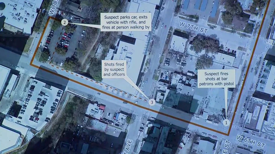 Newly Released Footage Shows Chaos on Austin’s Sixth Street as Officials Probe Possible Terror Link