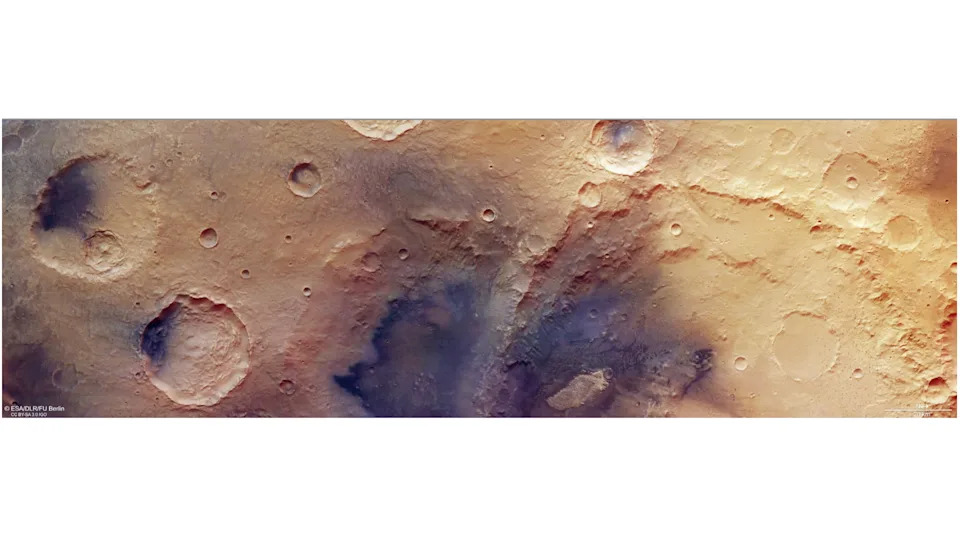 Novi snimci ESA-e razotkrivaju Arabia Terru — jedan od najstarijih kraterisanih regiona Marsa
