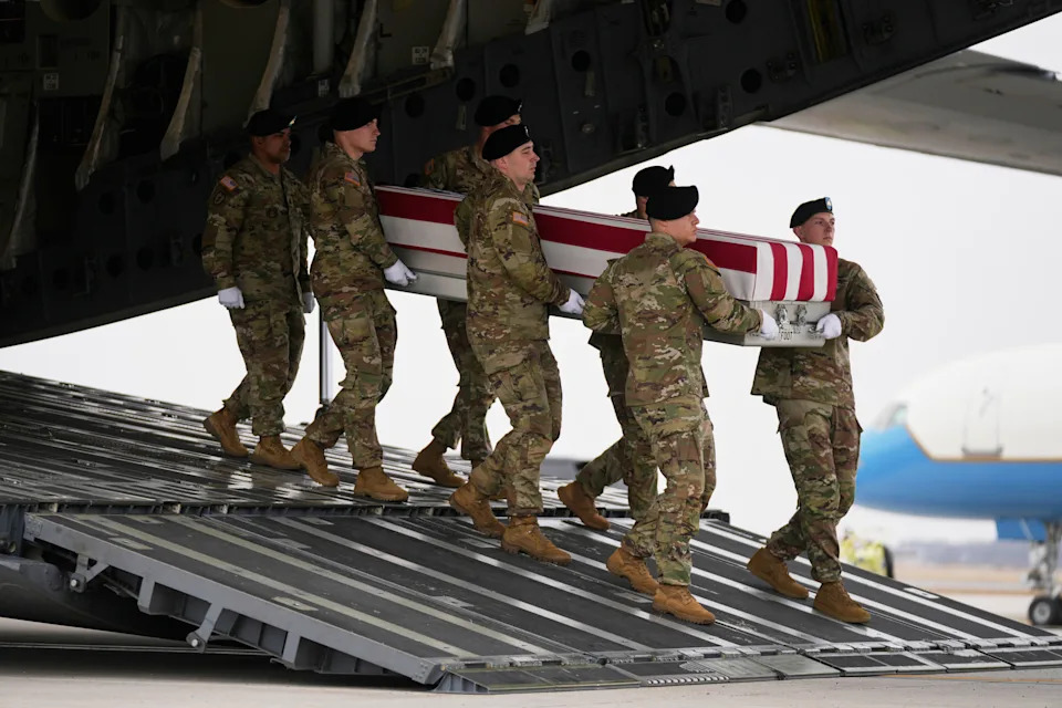 Trump Joins Families at Dover as Six Fallen U.S. Service Members Are Returned After Kuwait Strike