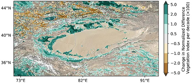Taklamakan Postaje Ponor Ugljenika — Kako Pošumljavanje Menja Pustinjsku Granicu