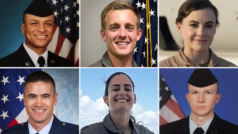 Six U.S. Airmen Identified After KC-135 Crash During Operation Epic Fury