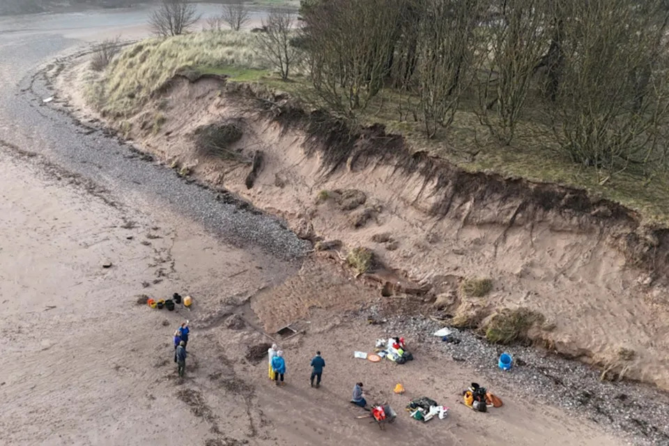 2,000-Year-Old Footprints Exposed at Lunan Bay Prompt Emergency Excavation — Then Were Lost to the Sea