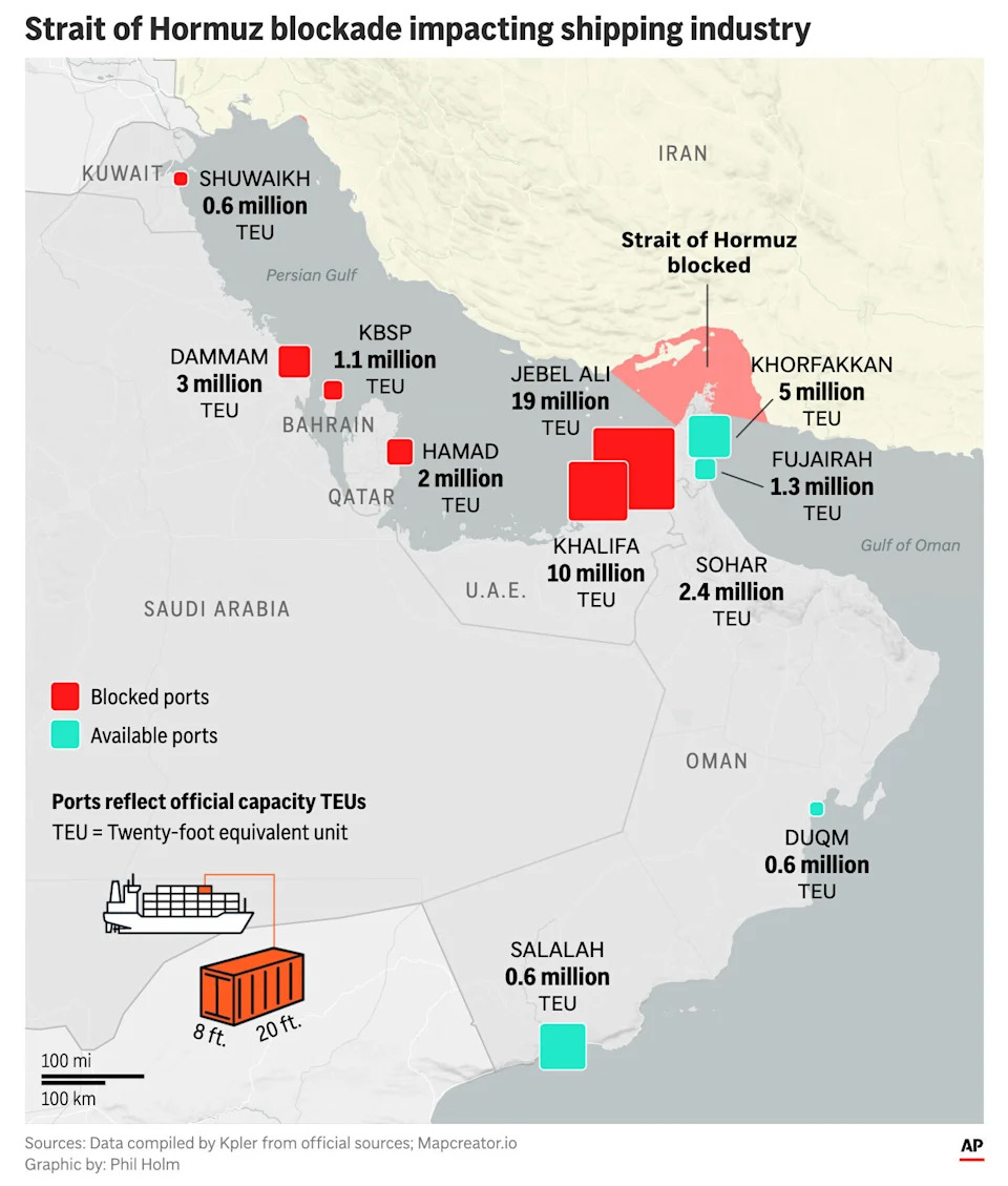 Oko 90 brodova prošlo kroz Hormuški tjesnac dok Iran izvezao 16+ miliona barela nafte