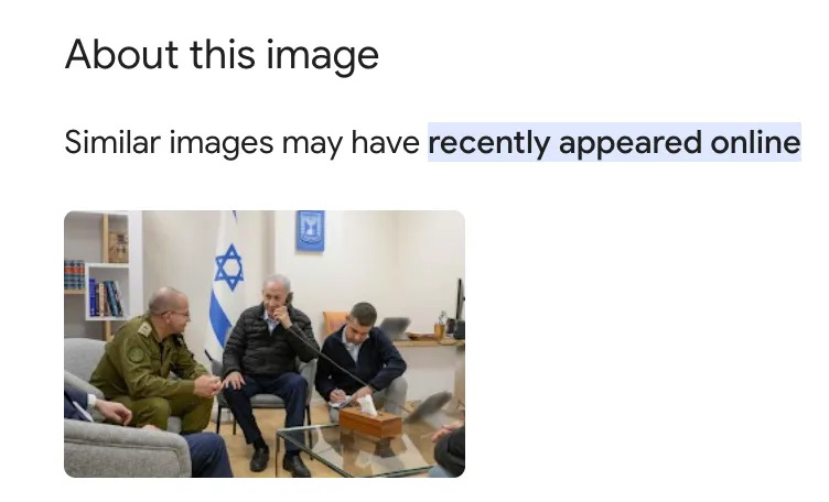 Provera činjenica: Fotografija Netanjahua Nije Dokazano Objavljena 4. februara 2026. — Najverovatnije Greška Google Slika