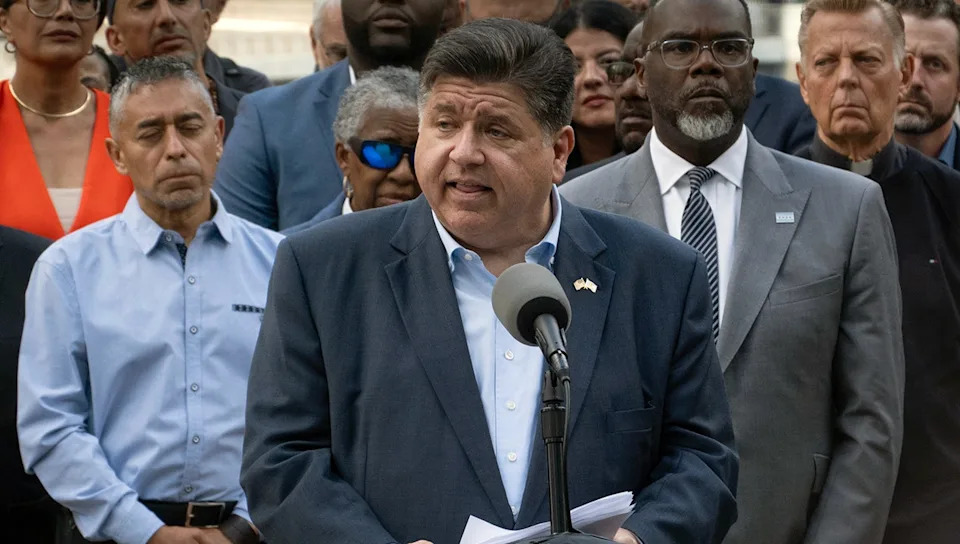 Pritzker Draws Darren Bailey in Illinois Governor Race as 2028 Speculation Grows