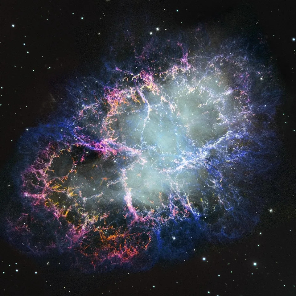 Posle 25 godina: Habl ponovo snimio Nebulu Rak — maglina se širi 3,4 miliona milja na sat