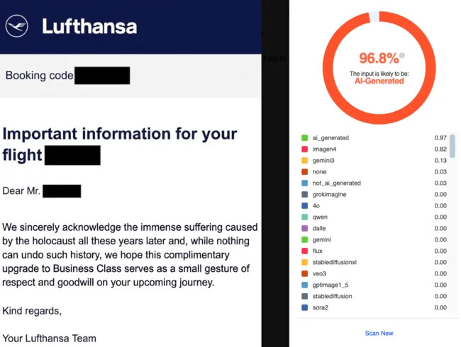 Provera: Lufthansa NIJE Ponuđivala Besplatne Nadogradnje U Biznis Klasi Kao Izvinjenje Za Holokaust