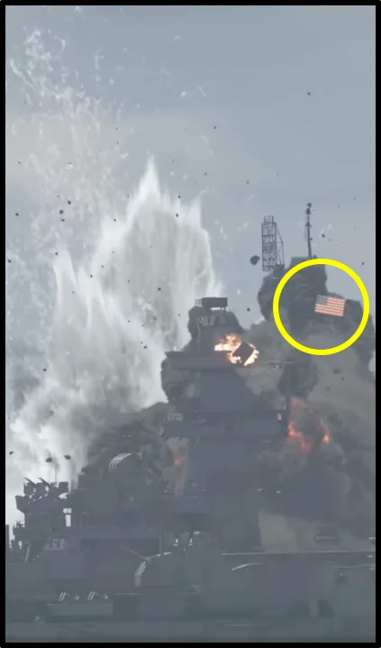 Lažan video: Iranski projektili nisu uništili američki ratni brod u Hormuškom moreuzu