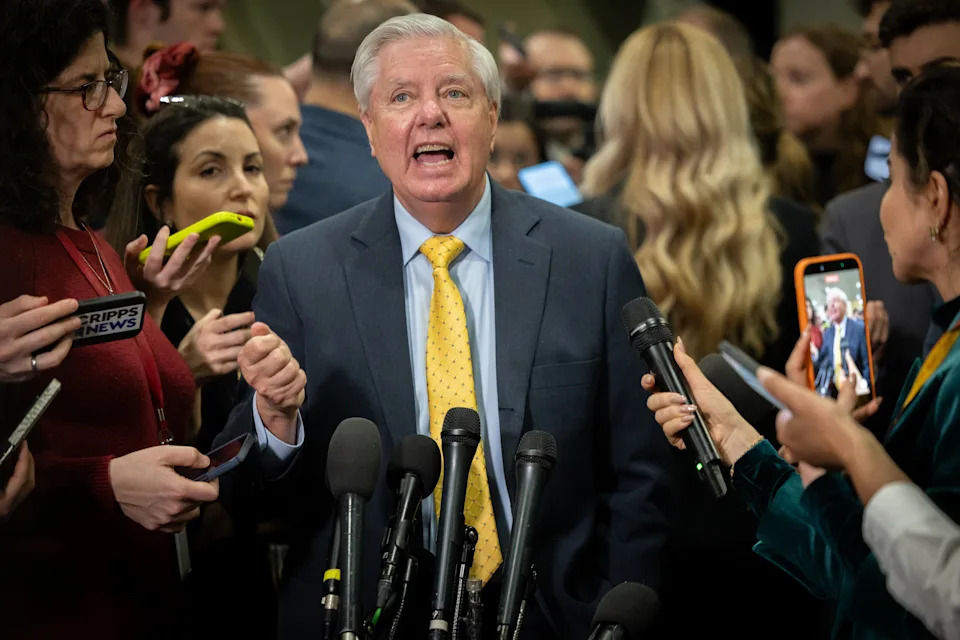 GOP Rift: Cammack Urges Stripping Lindsey Graham’s Oval Office Access Over Push for War With Iran