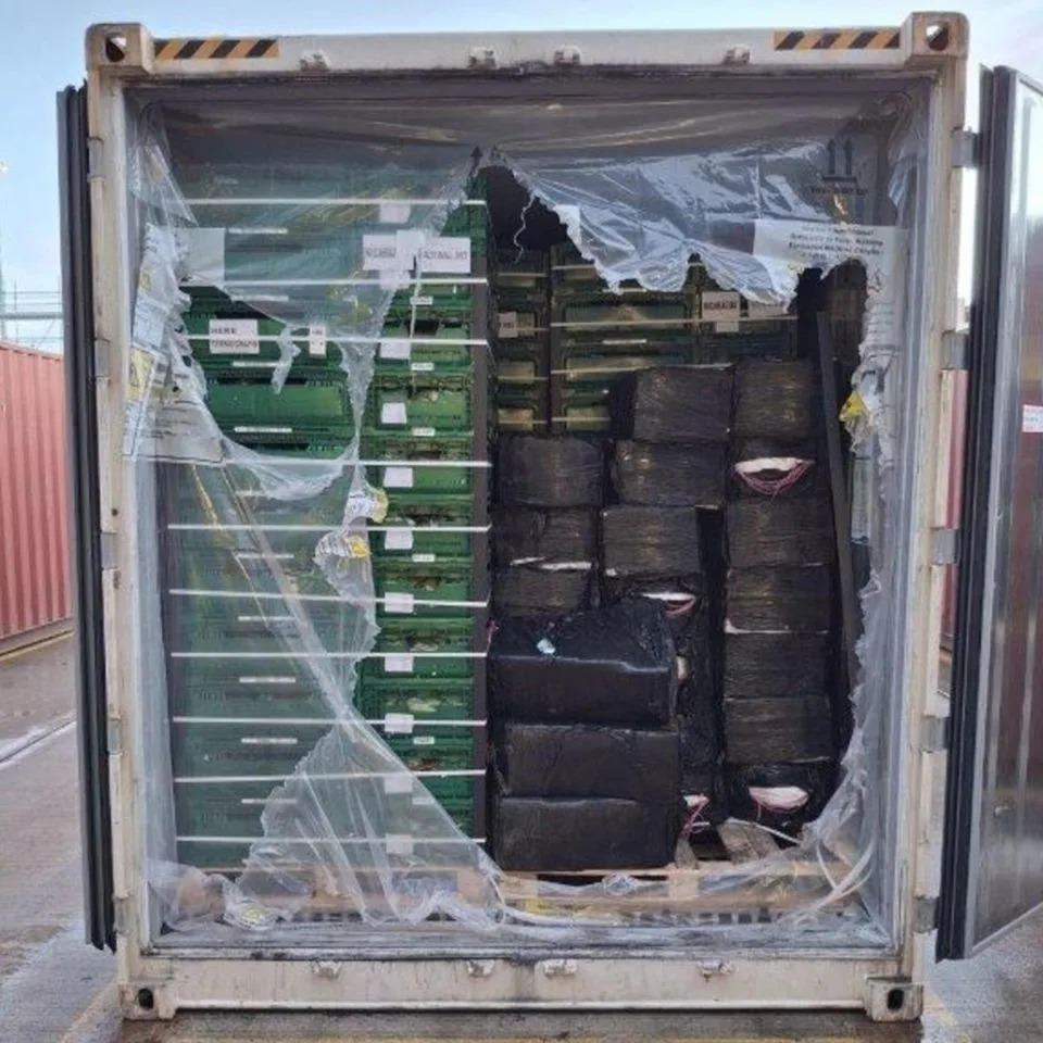943kg Of Cocaine Hidden In Bananas Seized At Southampton Docks — Three Men Charged
