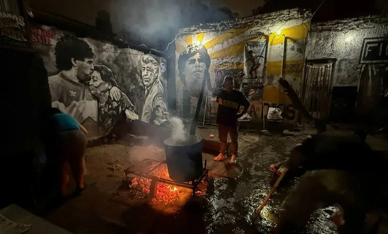 Kuća rođenja Diega Maradone pretvorena u narodnu kuhinju u Villa Fioritu