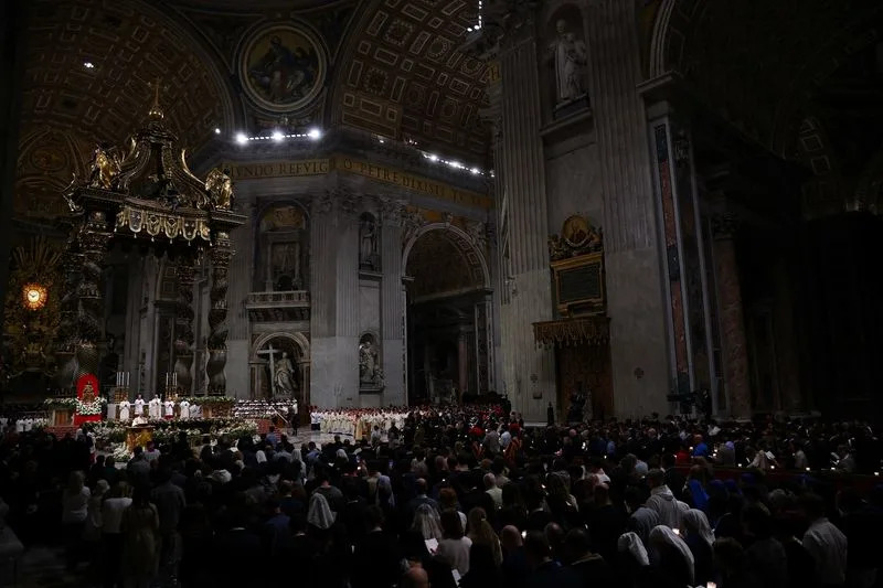 Papa Leo Na Uskrsnom Bdenju Pozvao Na Mir: 