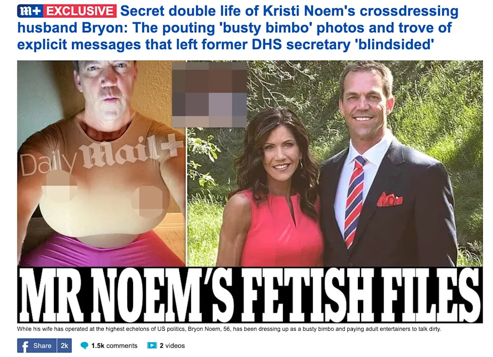 Kristi Noem Absent From White House Easter Egg Roll Amid Husband’s Alleged Online Scandal