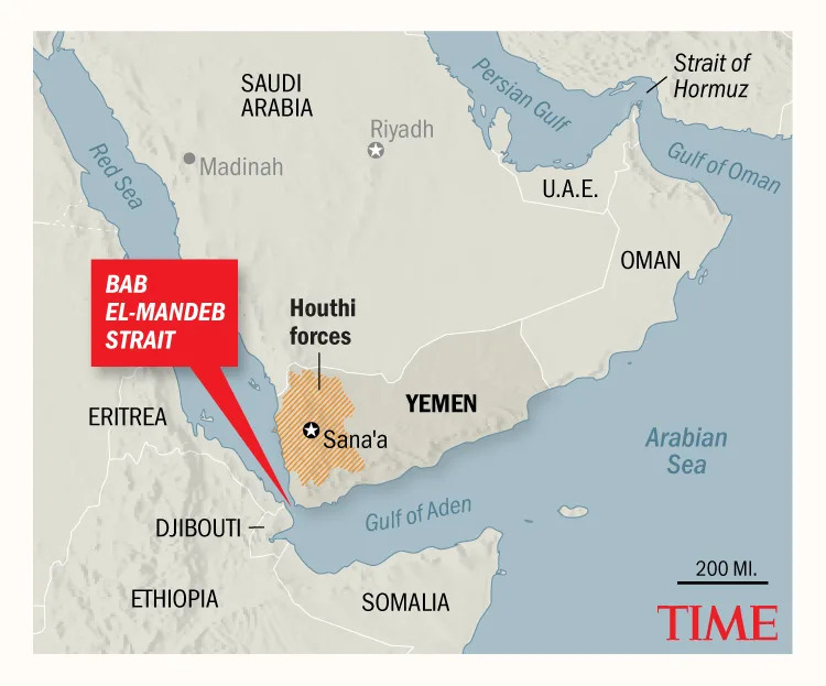 Bab El‑Mandeb Pod Pretnjom: Kako Bi Zatvaranje Prolaza Uticalo Na Globalnu Trgovinu