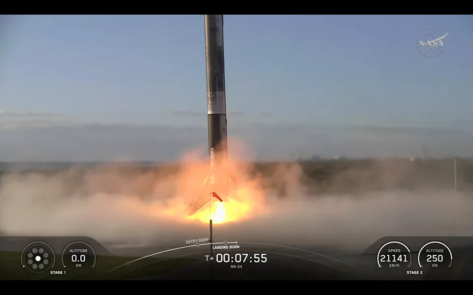 SpaceX lansirao Cygnus XL sa preko 5 tona opreme za ISS — booster uspešno sleteo