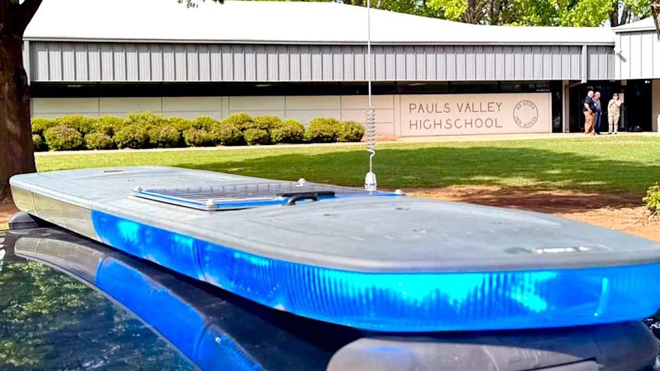 Newly Released Video Shows Principal Tackling Gunman at Pauls Valley High; Principal Shot, Suspect Arrested