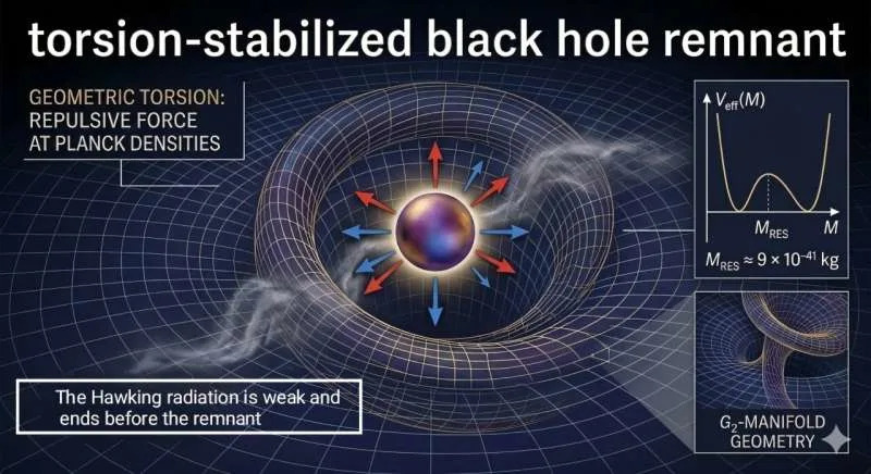 Hokingov paradoks: Nova teorija sugeriše da crne rupe mogu ostaviti male, stabilne ostatke u univerzumu sa sedam dimenzija