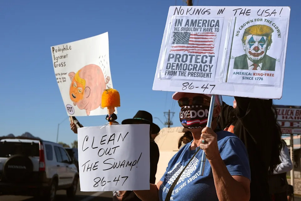 Photos: Trump Headlines Turning Point Action's 'Build the Red Wall' Rally in Phoenix