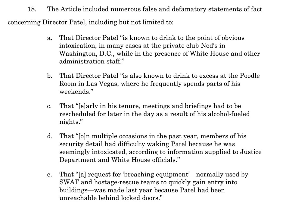 AOC Slams Kash Patel After Viral Video Allegedly Shows Intoxicated, Erratic Behavior