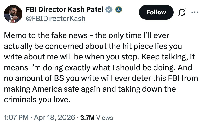 AOC Slams Kash Patel After Viral Video Allegedly Shows Intoxicated, Erratic Behavior