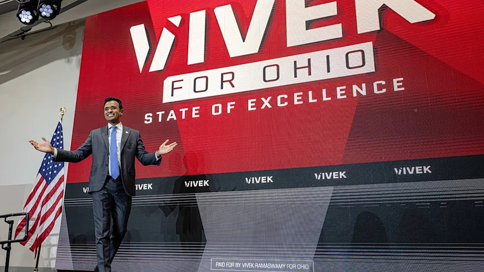 Ramaswamy Pours $25M of Personal Funds Into Ohio Governor Race as Campaign Reports $50M Raised