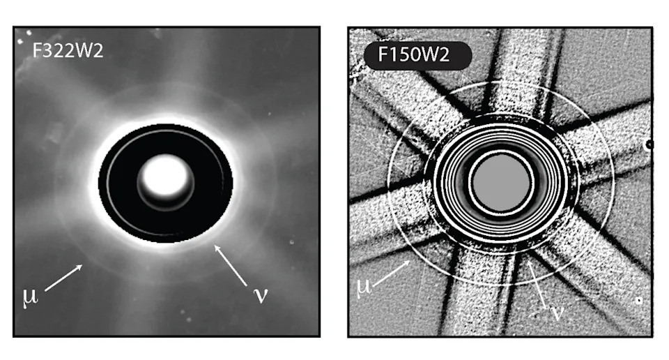 Mysterious Rings of Uranus Point to Hidden Small Moons — New Webb, Hubble and Keck Data Reveal Contrasting Origins