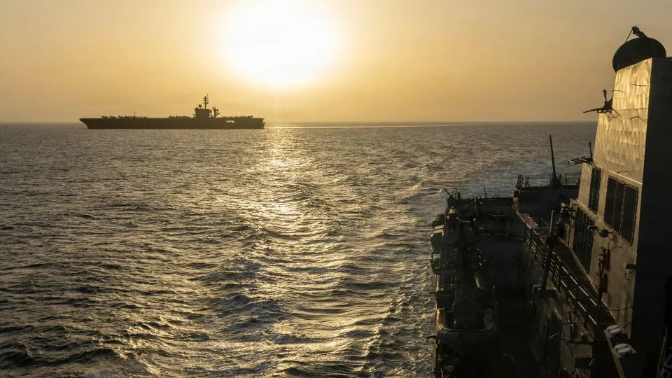 Third U.S. Aircraft Carrier Enters Middle East as Trump Declines Timeline for End to Iran War
