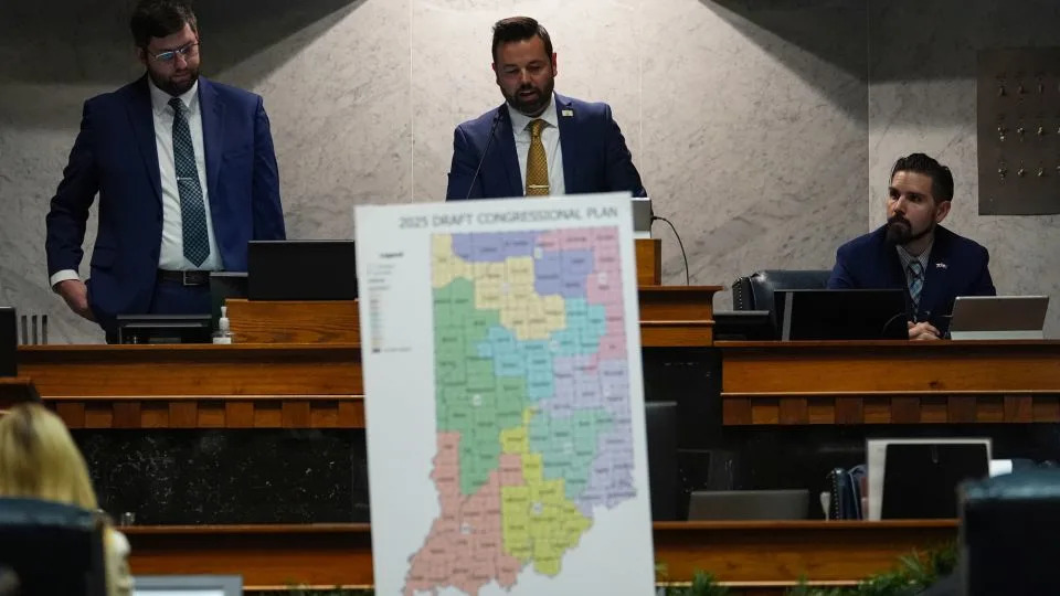 Indiana GOP Primaries Test Trump’s Influence After Lawmakers Rejected Redistricting