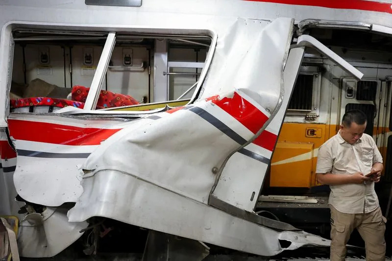 Deadly Train Crash Near Jakarta: 4 Killed, 38 Injured in Bekasi Collision