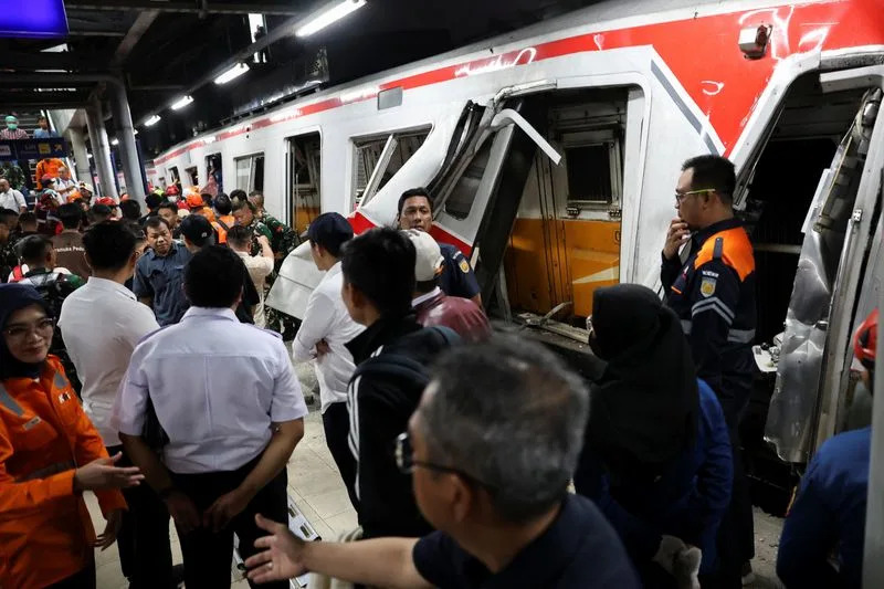 Deadly Train Crash Near Jakarta: 4 Killed, 38 Injured in Bekasi Collision