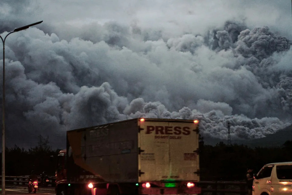 Over 300 Families Evacuated After Massive Ashfall From Mayon Volcano