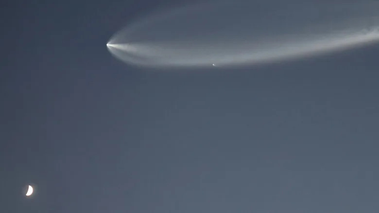 Napustili stepen Falcon 9 mogao bi udariti Mesec 5. avgusta 2026. — novi problem svemirskog otpada