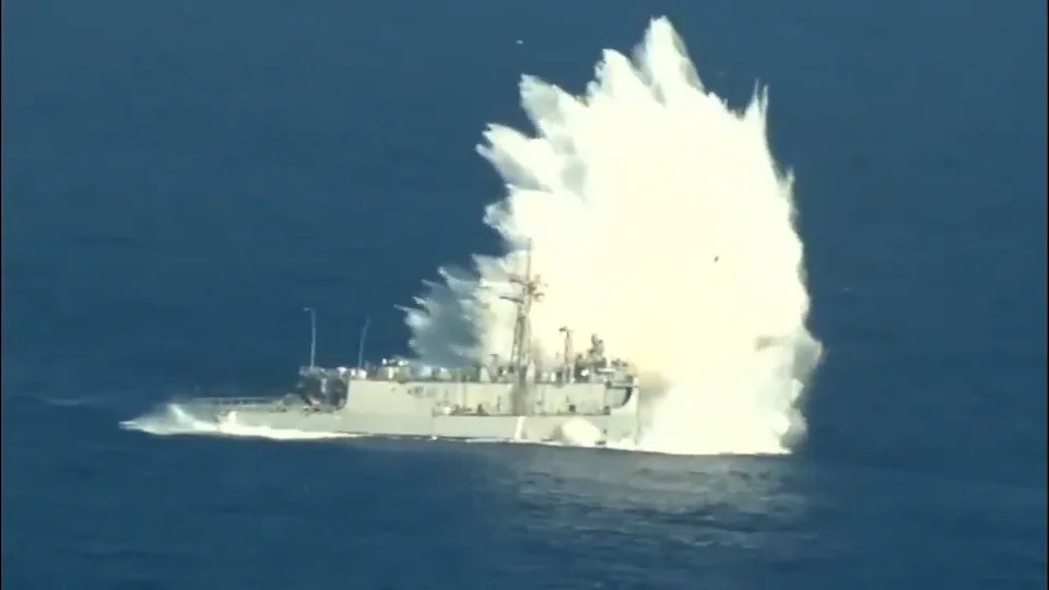 Fact Check: Viral Video Shows 2016 RIMPAC Sinking of USS Thach — Not a 2026 Iranian Strike