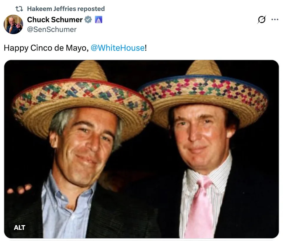 White House Cinco de Mayo Post Backfires, Draws Accusations of Racism and Viral Counterposts