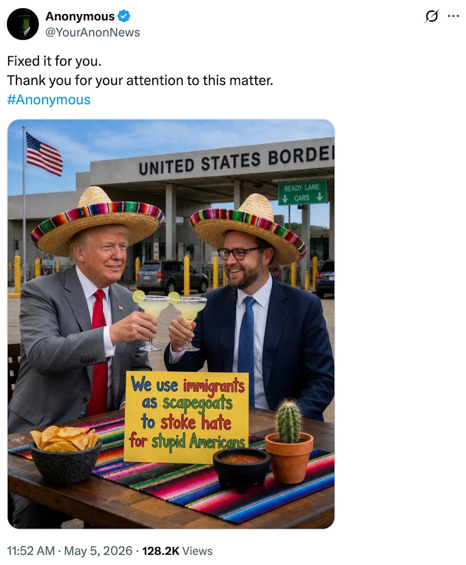 White House Cinco de Mayo Post Backfires, Draws Accusations of Racism and Viral Counterposts