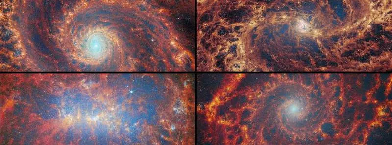 Hubble i JWST pokazuju: Masivniji zvezdani skupovi brže izranjaju iz natalnih oblaka
