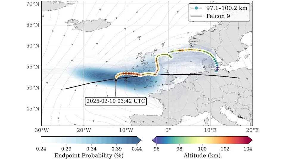 Laseri Otkrivaju Uticaj Svemirskog Otpada Na Atmosferu — LiDAR Detektovao Litijum Povezan Sa Falcon 9