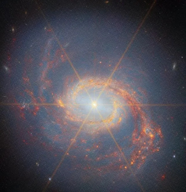 JWST Otkrio Skriveni „Bar“ u Srcu Galaksije Hobotnica (M77) — Prsten Zvezdanog Potopa i Tragovi Crne Rupe