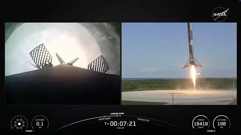 SpaceX Lansirao Cargo Dragon Ka ISS Sa Oko 3 Tone Tereta — Kapsula Na Šesti Put