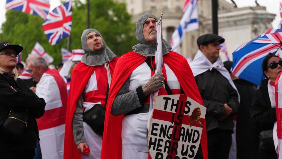 Desetine Hiljada Na Maršu U Londonu: Ekstremna Desnica Dobija Na Snazi