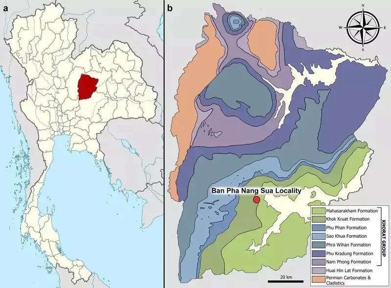 Otkriven Nagatitan chaiyaphumensis — Najveći Dinosaur U Jugoistočnoj Aziji