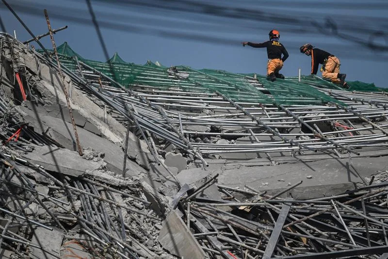 Philippine Rescuers Race to Find Survivors After Angeles Building Collapse; Death Toll Rises to Four